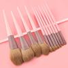 11pieces Pink Makeup Brush Set Essential Cosmetic Tools High Quality Synthetic Hair Foundation Powder Eye Cosmetic Brushes