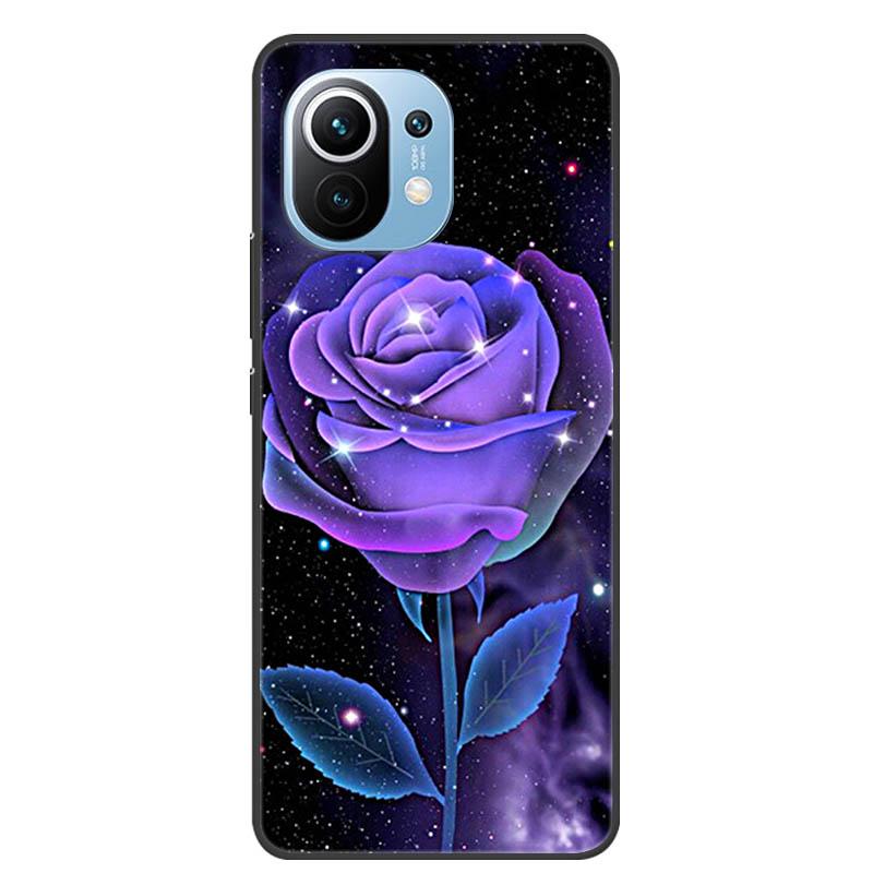 For Xiaomi 11 Lite 5G NE Case Protective Silicone TPU Phone Cases for Xiaomi Mi 11 Lite 5G Shockproof Covers 11Lite Soft Fundas