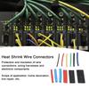 560pcs Kit Flame Retardant Heat Shrink Tube Insulated Waterproof Heat Shrink Tubing Kit Shrink Wrap Tubing Insulation Protection