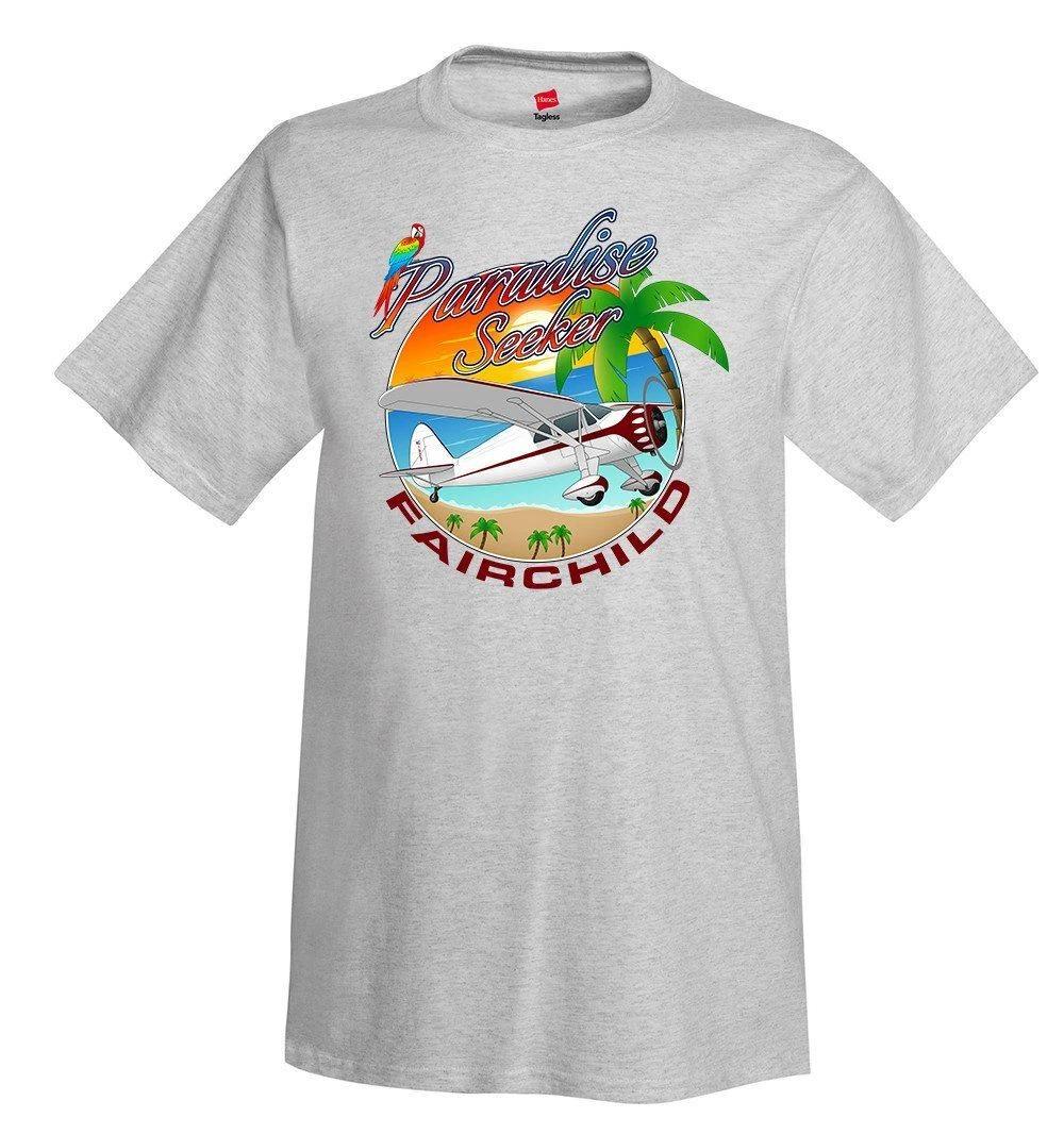 Fairchild 24 C8C Airplane T-Shirt - Personalized with Your N# 2XL