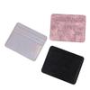 Portafoglio Mini in Pelle Ultra-Sottile Porta Carte di Credito Sottile Custodia Piccola per Documenti d'Identità da Uomo per Portafoglio da Donna Porta Carte a 4 Scomparti