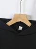 Karate Capybara Hoodie: A Cute Cartoon Printed Children's Sweatshirt With A Black Base And A Cool And Trendy Style