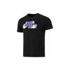 Alphabet Logo Print Casual Short Sleeve T-Shirt Men Tops Black DM1449-010