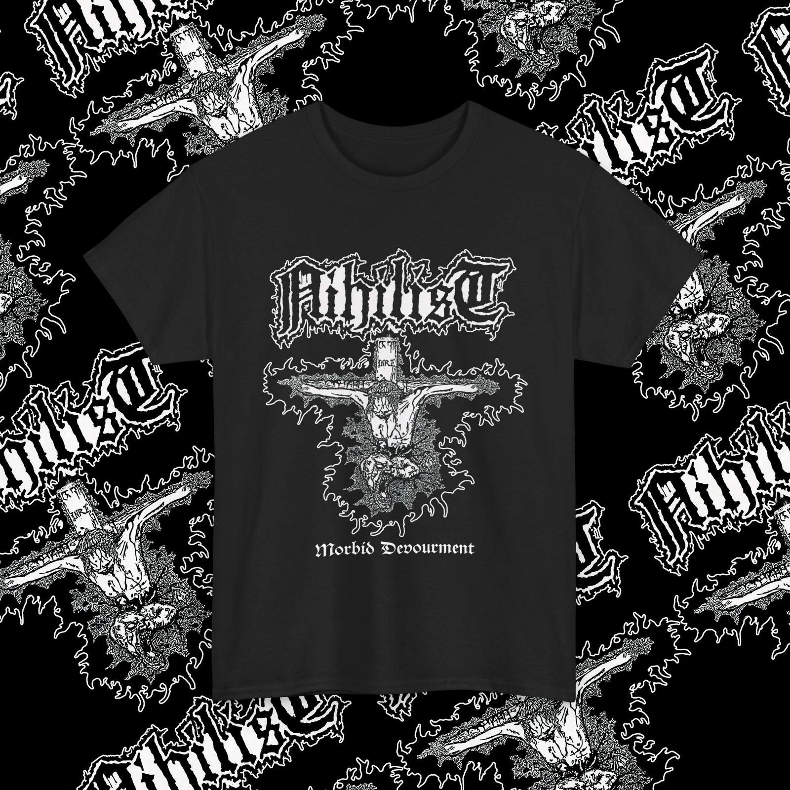 Nihilist (Pre-Entombed) Morbid Devourment, Death Metal Band T-Shirt 3XL