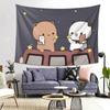 Peach And Goma Bubu Dudu Balloon Tapestry Wall Hanging Aesthetic Home Decor Tapestries for Living Room Bedroom