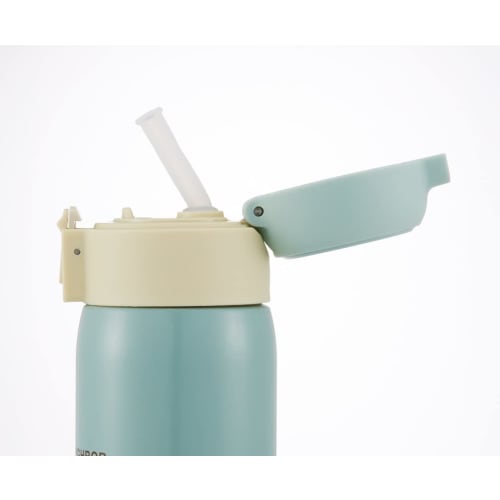 Skater 350ml Stainless Steel Water Bottle with Straw, Insulated, One-Touch Open, Studio Ghibli Design, My Neighbor Totoro, STOT3ST-A