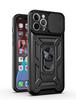For Iphone12 ProMax Slide Camera Lens Protector Shockproof Armor Case For Iphone 12 ProMax Magnetic Car Holder Cover