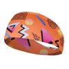 Retro Fashion Print Breathable Sports Headband for Travel, Parties, Yoga, and Running