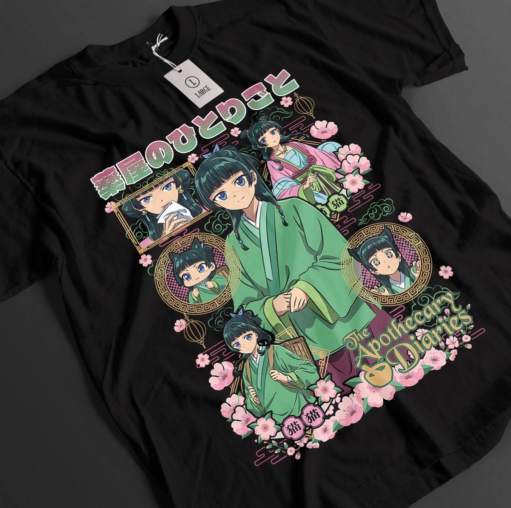 The Apothecary Diaries Shirt Maomao Tshirt Jinshi T-Shirt Gyokuyou Lihua Tee