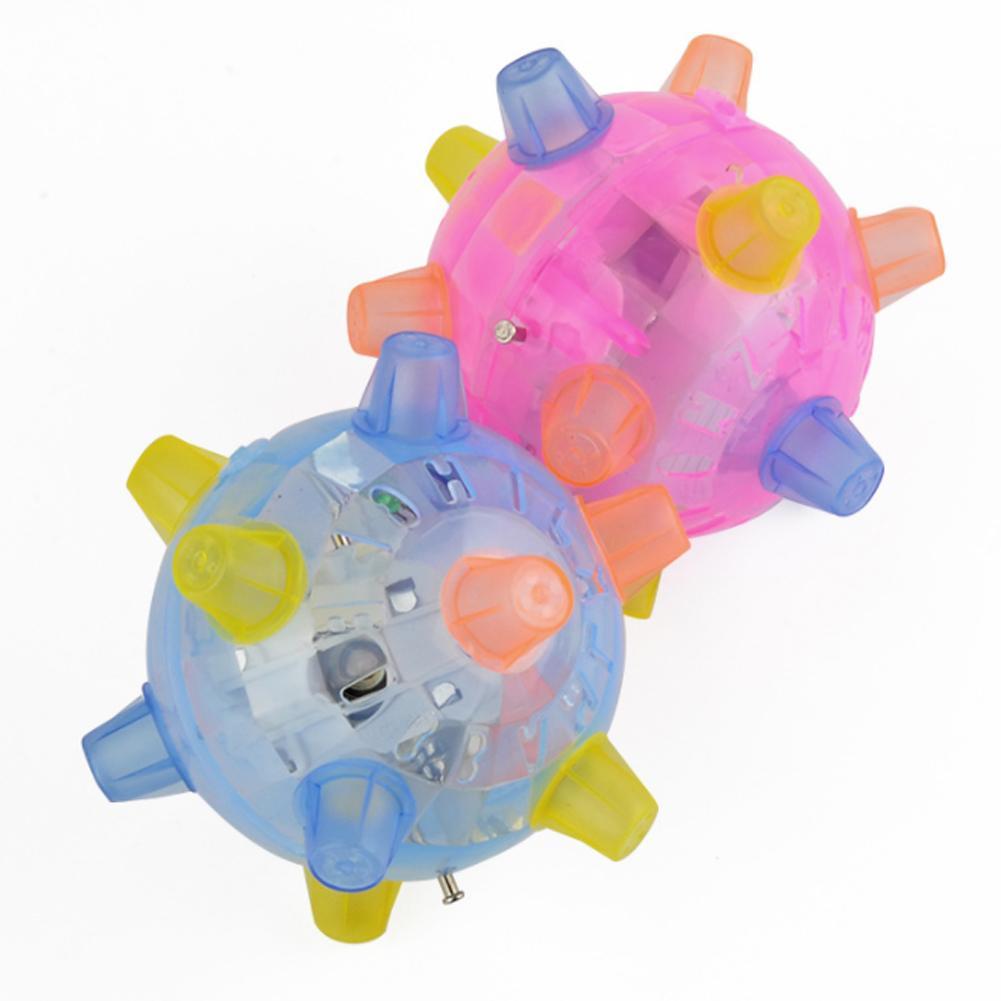 Buy 1 PCS LED Light Jumping Activation Ball Kids Crazy Music Football Children's  Toy Bouncing Dancing Kid Vibrating Toy Ball at affordable prices  free  shipping, real reviews with photos  Joom