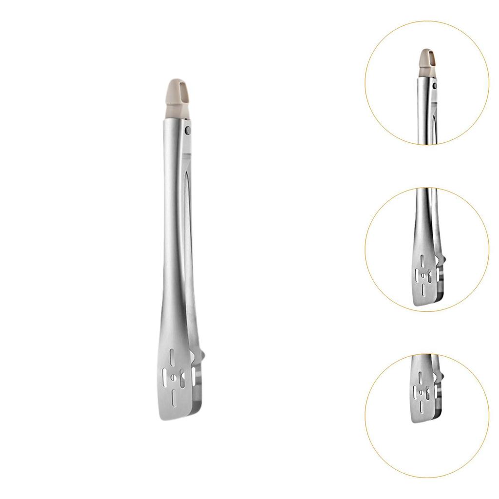 Stainless Steel Grill Tongs BBQ Rust Resistant Easy Clean Multipurpose Cooking Serving