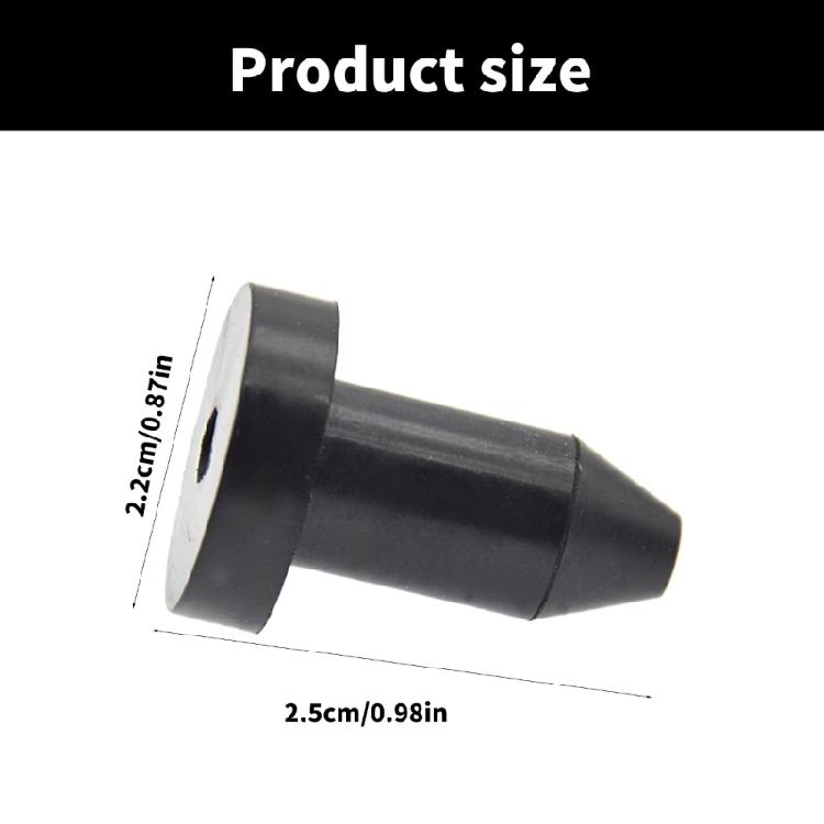 4Pcs Leakproof Kayak Drain Plugs 1/2" Kayak Drain Plugs Push Easy Intallation Kayak Drain Stoppers