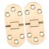 2pcs Brass Flap Hinge Round Edge Table Hinge Classic Folding Table Hinge  Furniture