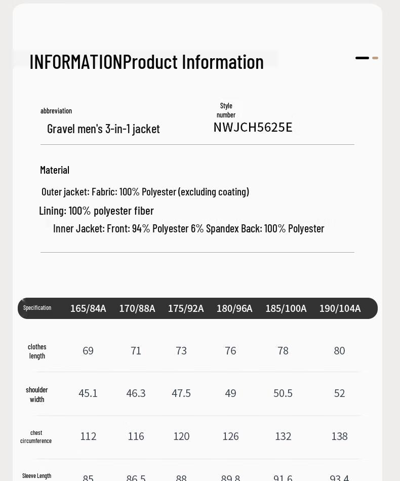 NORTHLAND Men's Rock Series 3-in-1 Outdoor Jacket