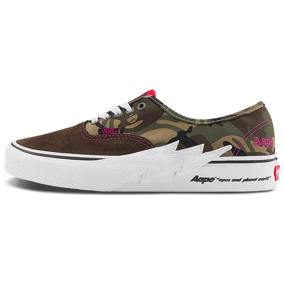 

Новые Vans Aape X Vans Authentic Bolt Green Camo VN000BWCCMA 36