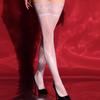 8D Horse Oil Smooth Stockings Lace Top Over Knee Non-slip Silicone Stockings Women Sexy Lingerie Party Dance Sexy Long Medias