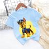 Paw Patrols Baby TShirt Girls  Boys Clothes Cartoon Anime Chase Skye Figure Printed Toddler Tops Summer Clothes Gift