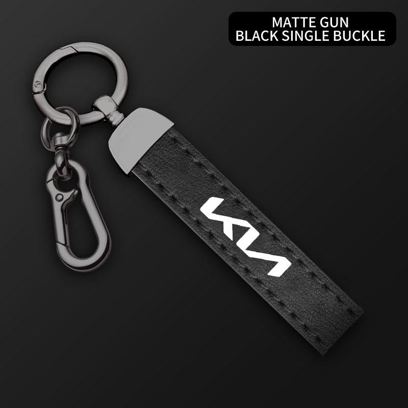 Car Keychain Solid Color Key Strap Key Holder Keyrings For KIA KN K3 K5 Sportage Rio Sorento Picanto Ceed RIO 2 3 4 Accessories rtge90