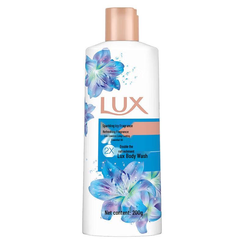 Lux Brilliant Ice Cool Shower Gel Twin Pack