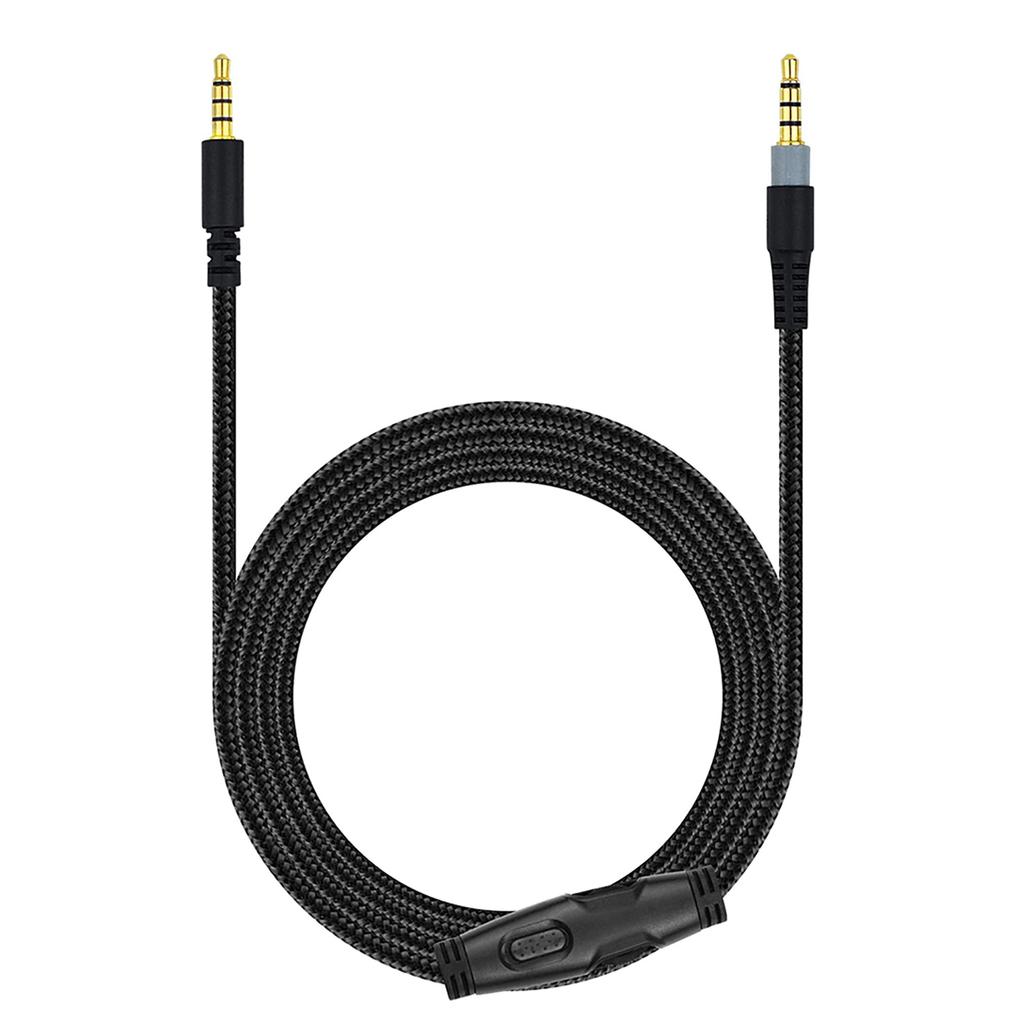 High-Quality Headphone Audio Cord Cable Audio AUX-Cable for HyperX Cloud Headphones Replacement Cable for Gamers