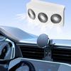Car Ventilation Fan 4000rpm 60W 2 Gears Strong Wind 3 Fans USB Car Window Exhaust Fan Vent Fan for Vehicle