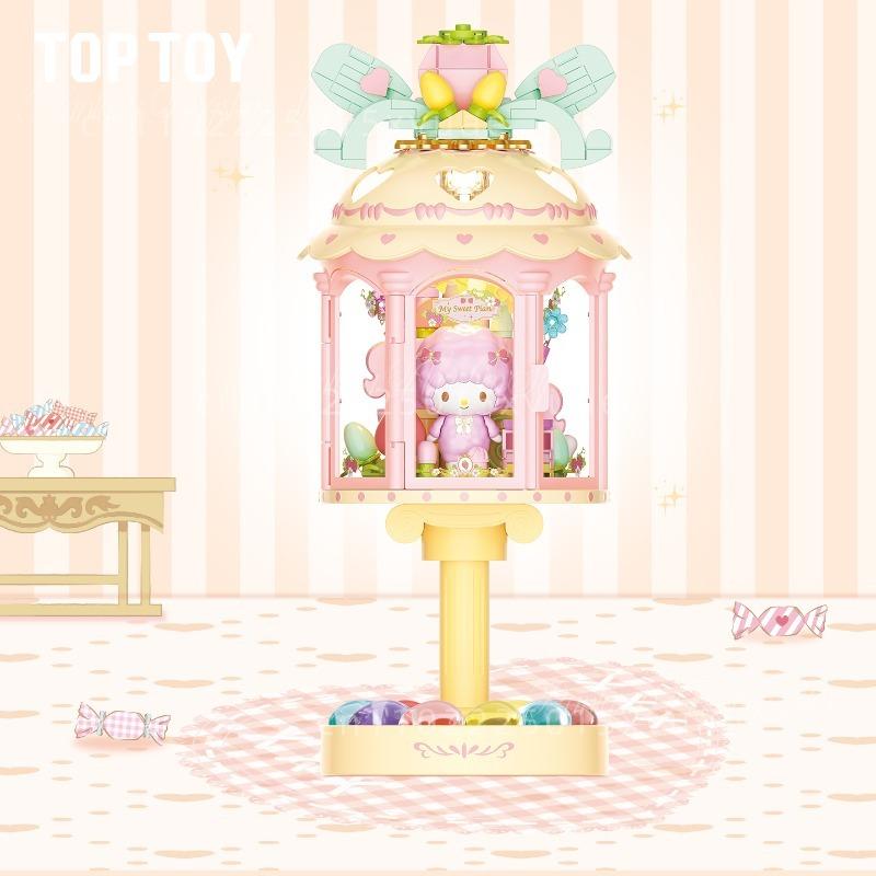 Building Blocks Light Shadow Dream Series Kuromi My Melody Assembled Model Toy Tabletop Light Ornaments Christmas Gifts