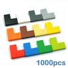 1000pcs Smooth 1+2 Dots DO IT YOURSELF Construction Bricks Thin Figure Learning Creativity Playthings ideal for Kids Dimension Works With Featuring