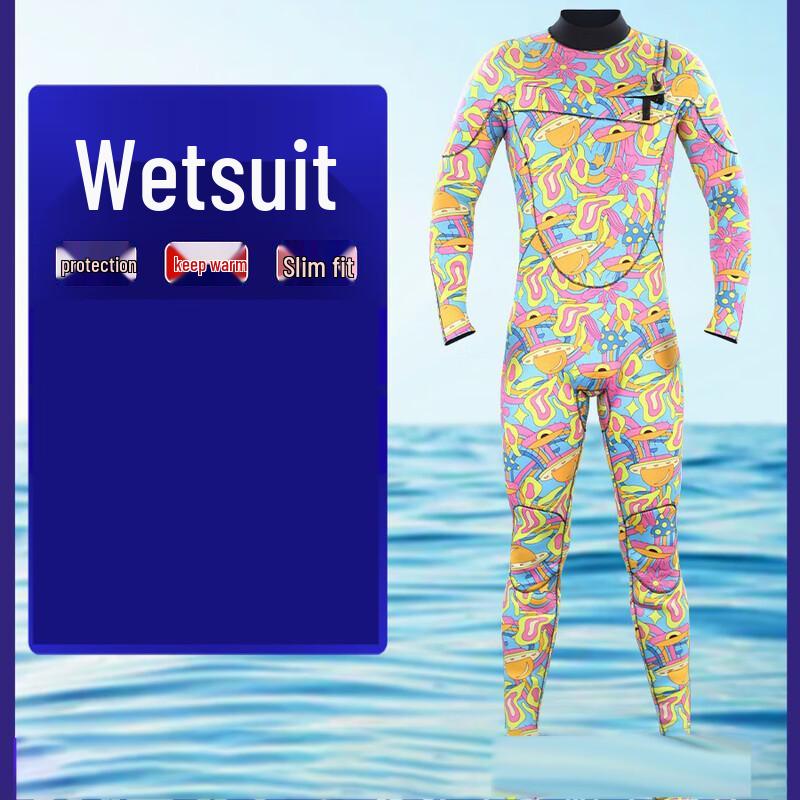 WATERTIME Adult Neoprene Full Wetsuit L