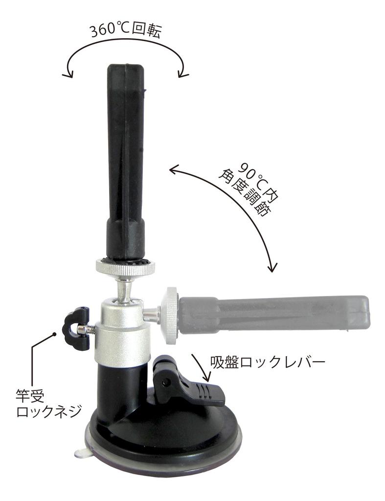 Prox PX865 Suction Cup Rod Holder