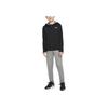 Nike Solid Color Brand Logo Knitted Sports Pants Kids Bottoms Gray DM8546-091
