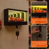 Infinity Garage Key Holder LED Light-Up Car Key Rack with Tunnel 3D Illusion Key