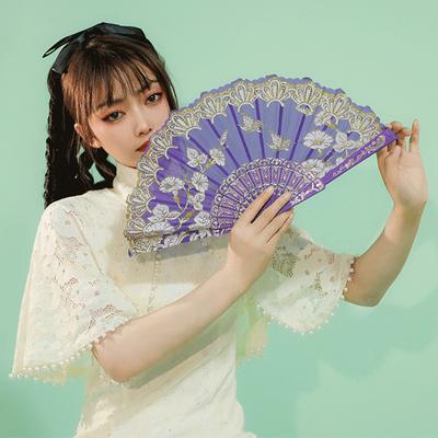 Printed Pattern Dance Party Show Performance Props Decoration Chinese Style Art Craft Gift