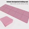 4Mm Tpe Folding And Portable Yoga Mat With Dual-Sided Non-Slip Surface Exercise Mat Fitness Tasteless Pilates Workout Gym Mats