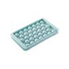 Round Ice Hockey Mold Tray - Plastic Ice Cube Maker Box