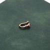 European & American Geometric Diamond Inlaid Non-piercing U-shaped Nose Clip