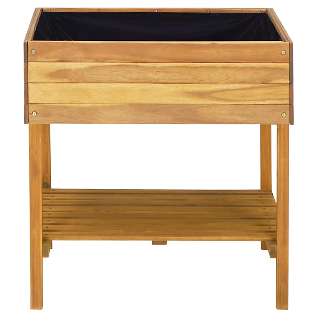 vidaXL Hochkübel 78,5 x 58,5 x 78,5 cm Massivholz Akazie