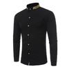 Herren Freizeit Langarmhemden Slim Fit Kentkragen Hemden Formelle Büro Businesshemden für Herren Oberteile