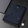 Crew Neck Short Sleevet Men's Summer Fashion Casual Versatile Ice Quick-Dry Top