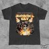 Autistisch en Homo Schedel Explosie T-shirt