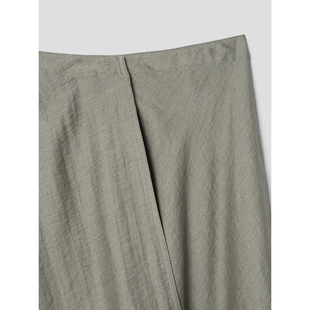 Anggae Midi Wrap Skirt Khaki