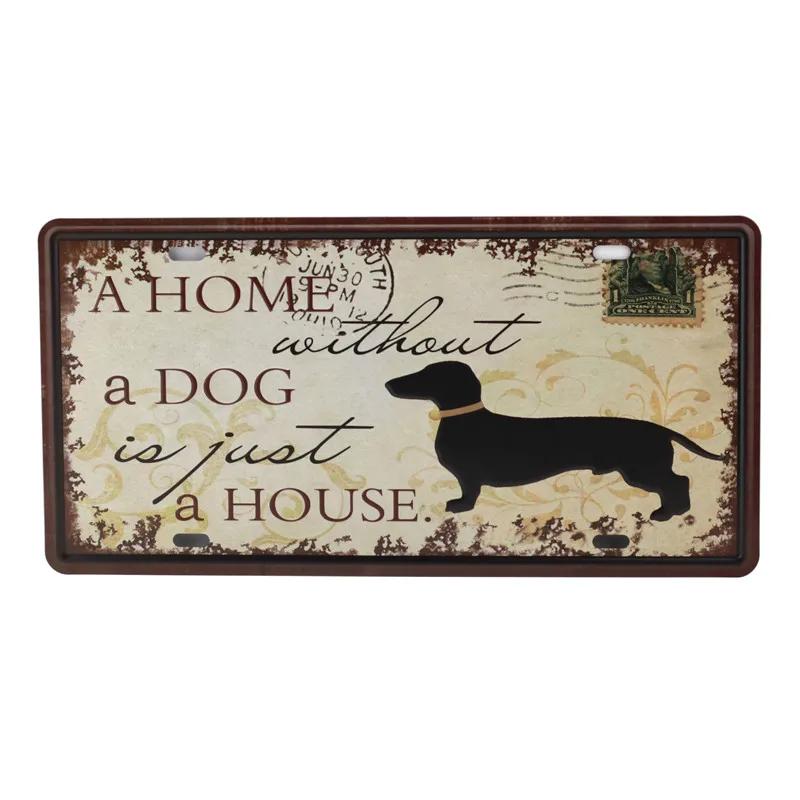 Text Signs Welcome Love Family Warm-Hearted Word Metal Plate Car License Tin Sign Wall Pin Up Tin Sign Retro Craft Iron Painting