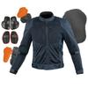 Motorcycle Jacket Protect 3D Airstream Jacket BlackNeon 2XL [KOMINE] JK-1563 07-1563 Men's