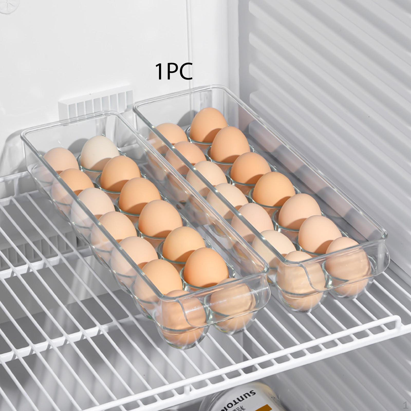

Подставка для яиц, большая вместимость, организация, вмещает 14 яиц, контейнер для хранения свежих яиц, органайзер, для