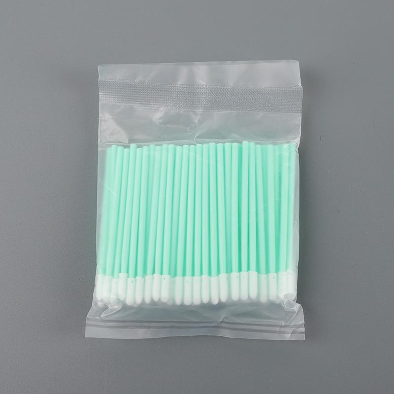 100Pcs/Pack Small Pointed Tips Cotton Micro Swab Anti-Static Dust Free Swab Stick For Cleaning Laser Len Protective Window Heads