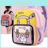 Entzückender Cartoon-Rucksack für Kindergartenkinder im Alter von 3-6 Jahren, leichte Nylon