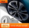 2026 Hot For Renault Interior Stickers 4pcs Car Wheel Center Covers Auto Hub Caps Front Emblem Badge for Renault Megane Captur C Y666