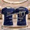 2026 France Soccer Fan T Shirt Mbappe No 10 Dembele No 7 Kids Adults Quick Dry High-quality Football Shirt Family Matching Top