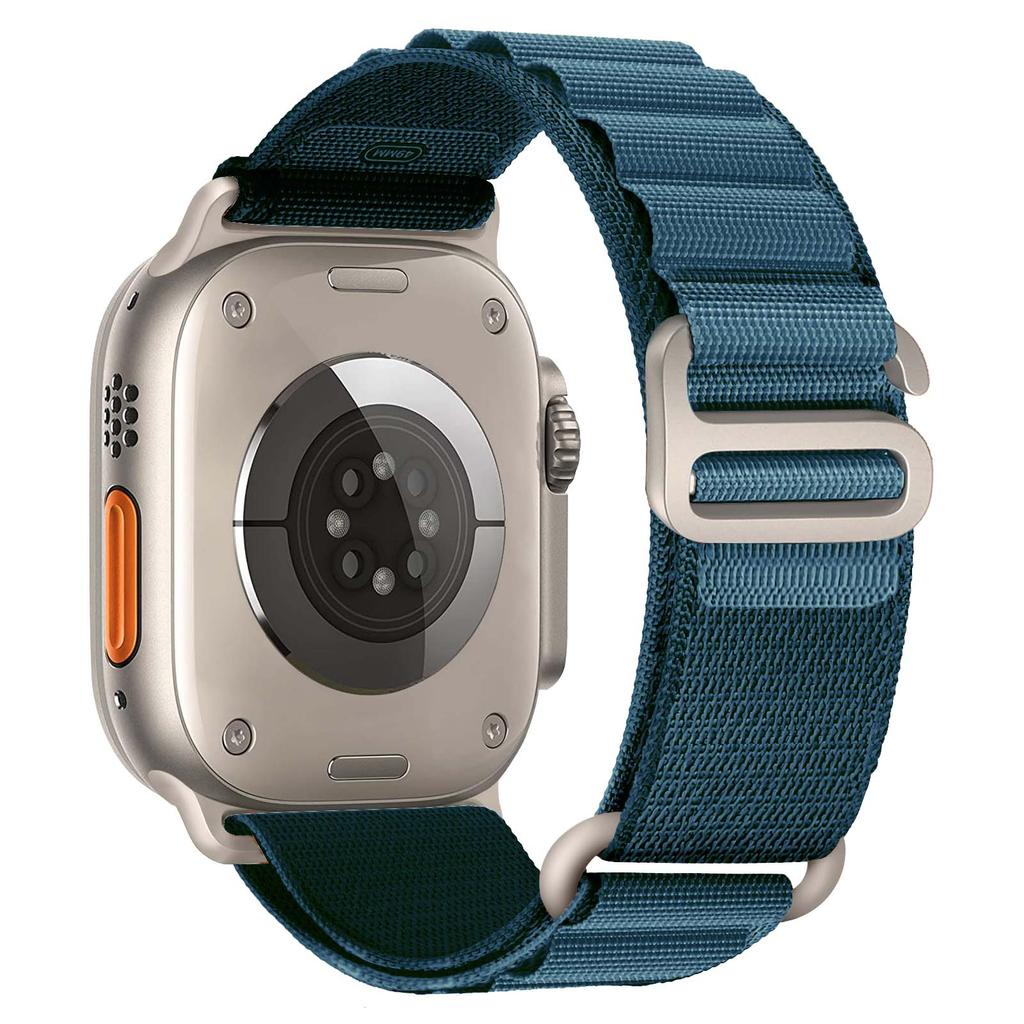Alpine Loop Strap for Apple Watch Band 44mm 40mm 49mm 45mm 41mm 38mm 42mm Nylon Watchband Bracelet Iwatch Series 9 5 SE 6 7 8 Ultra 2