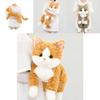 Cute Realistic Cat Plush Toy With Soft Pp Cotton For Kids Birthday Gift