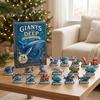 Christmas Party Favors for Children 2026 Ocean Creature Advent Calendar, 24-Day Acrylic Ornament Set with Holiday Decoration Bedroom Marine